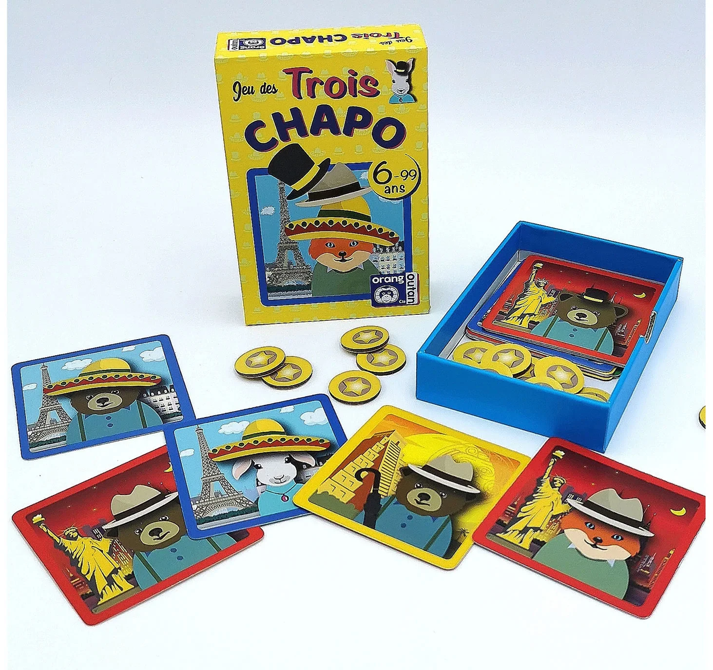 Cartes et stratégie: trois chapo - 6 ans – Image 3
